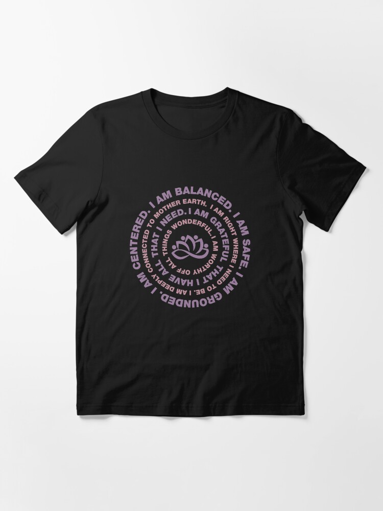 Alternate view of Yoga Motivational Essential T-Shirt