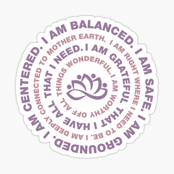 Mantra Stickers Redbubble