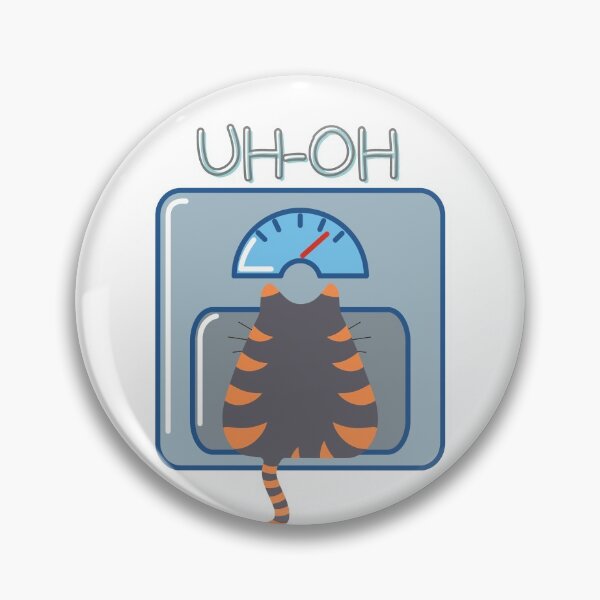 Item preview, Uh-Oh Fat Cat on a Scale designed and sold by designlee.
