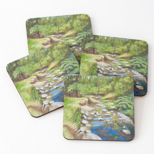 Item preview, Mullum Mullum Creek Summer designed and sold by Dai Wynn Fine Art.