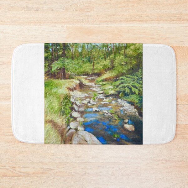 Item preview, Mullum Mullum Creek Summer designed and sold by Dai Wynn Fine Art.