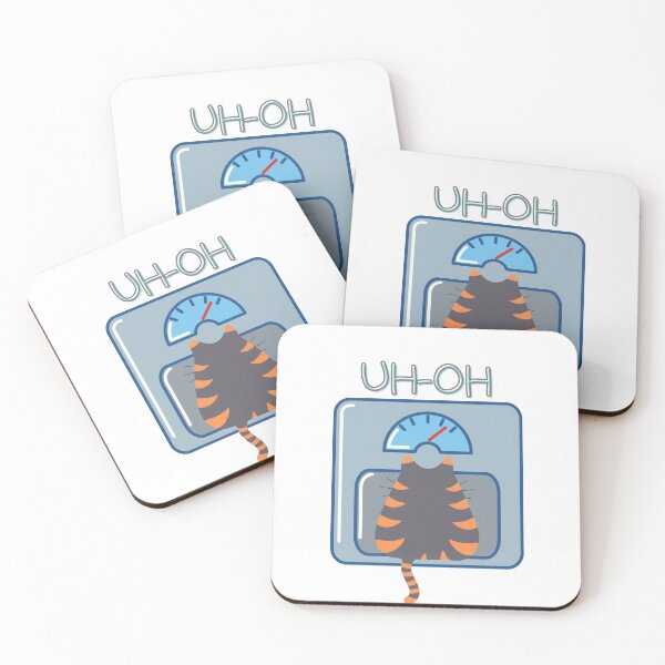 Item preview, Uh-Oh Fat Cat on a Scale designed and sold by designlee.