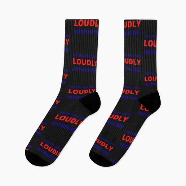 Item preview, The Dogma Lives Loudly Within Me designed and sold by WorldPrintTees.