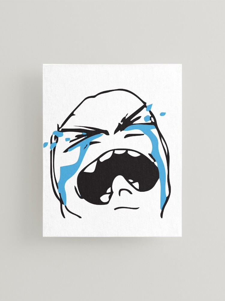 Crying meme illustration, Rage comic Drawing Internet meme Crying, troll  transparent background PNG clipart