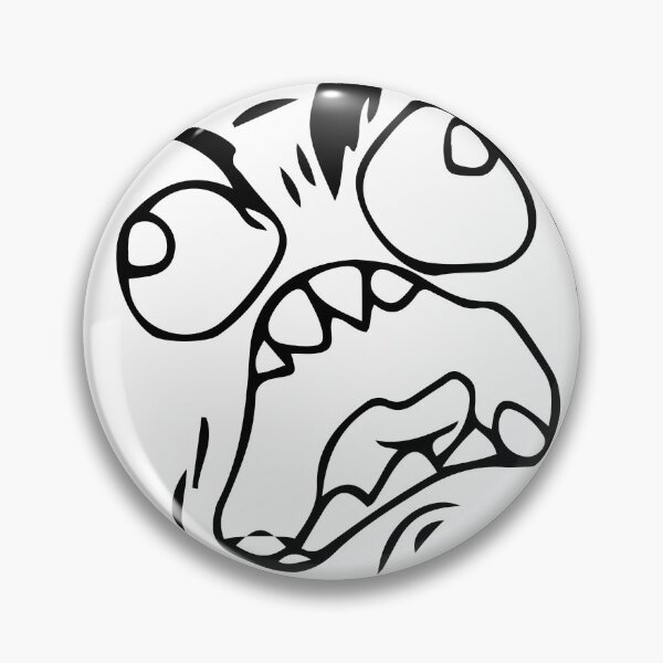 Troll face meme angry mad reaction face HD HIGH QUALITY Pin