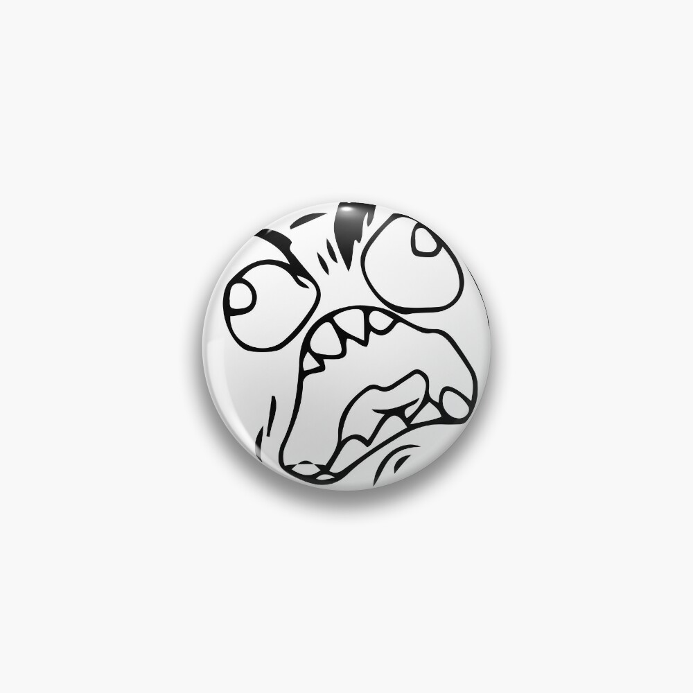 Troll face meme angry mad reaction face HD HIGH QUALITY Sticker for Sale  by iresist in 2023