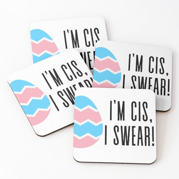 Item preview, Trans Eggs - I'm Cis, I swear designed and sold by CorneliusTul.