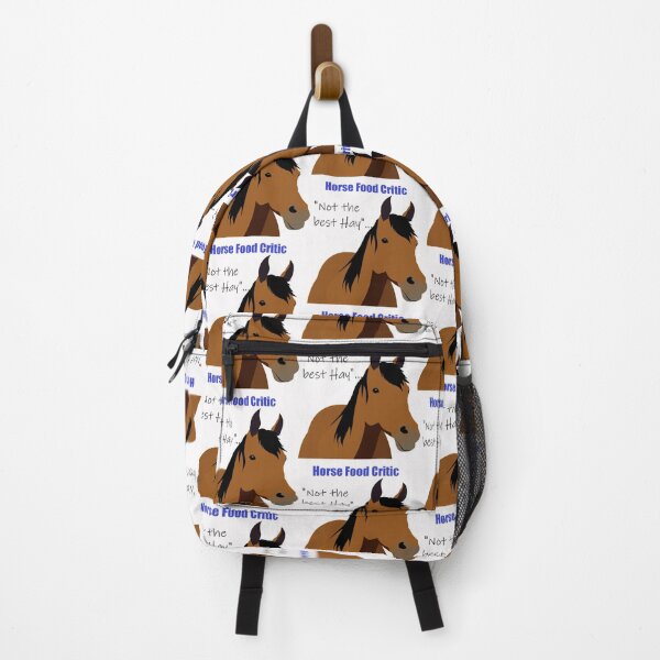 Item preview, Horse Food Critic designed and sold by PillowPuns.