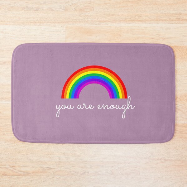 Item preview, You Are Enough + Rainbow designed and sold by cutetype.