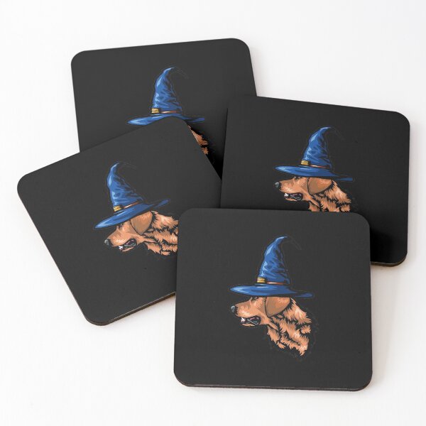 Item preview, Golden Retriever Witch designed and sold by IPRINT Clothing.