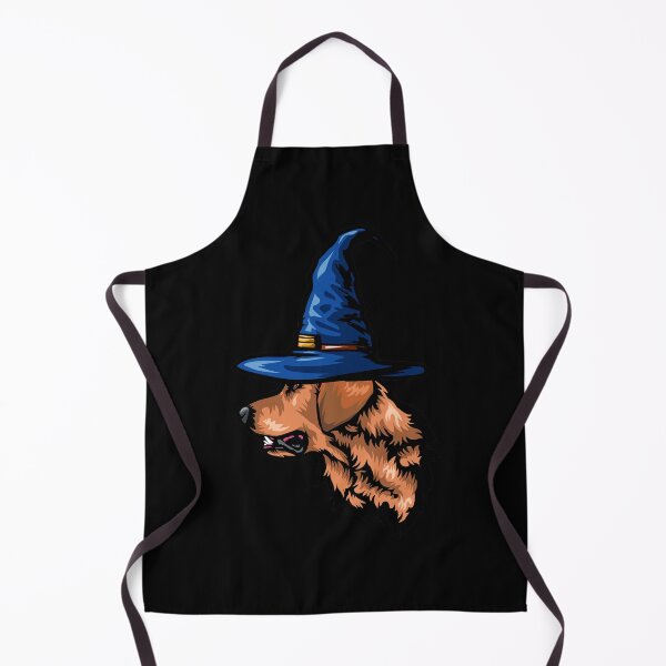 Item preview, Golden Retriever Witch designed and sold by IPRINT Clothing.