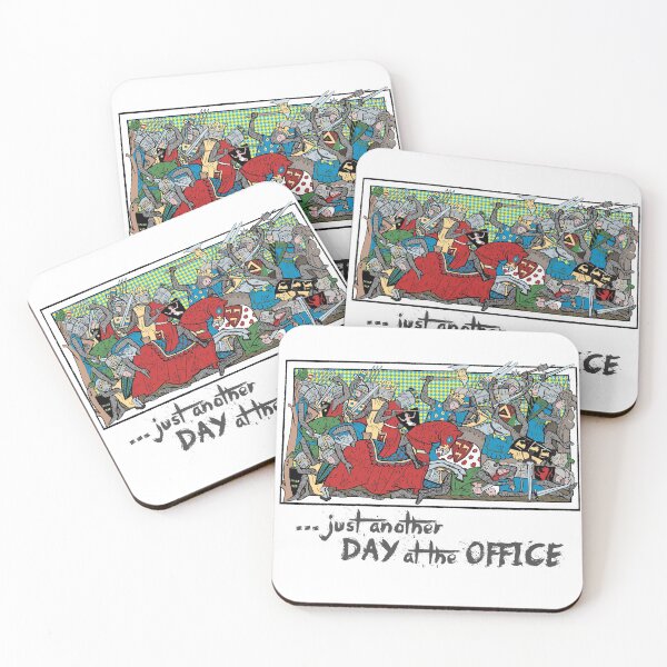 Item preview, Off to work ... just another DAY at the OFFICE! designed and sold by ArtsArtyArt.