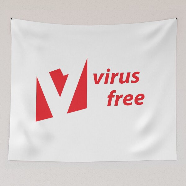 Item preview, Virus Free  designed and sold by JohnnyTaco.