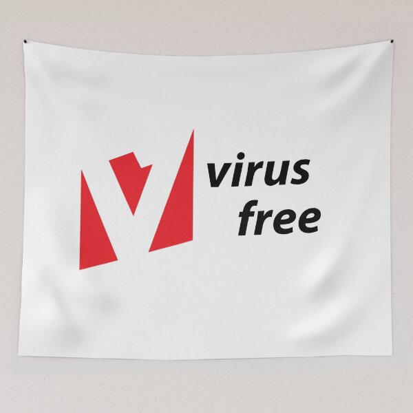 Item preview, Virus Free  designed and sold by JohnnyTaco.