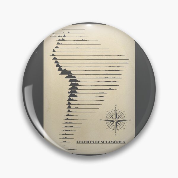 Item preview, South America Elevation profile - Perfiles de Sudamerica designed and sold by Groenendijk.