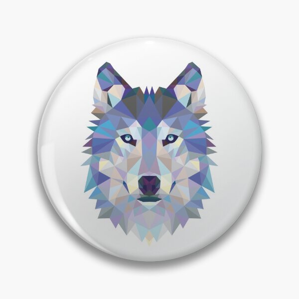 Item preview, Geometric Polygon Wolf Pack Lone Animal Gift designed and sold by TangoCharlieNZ.