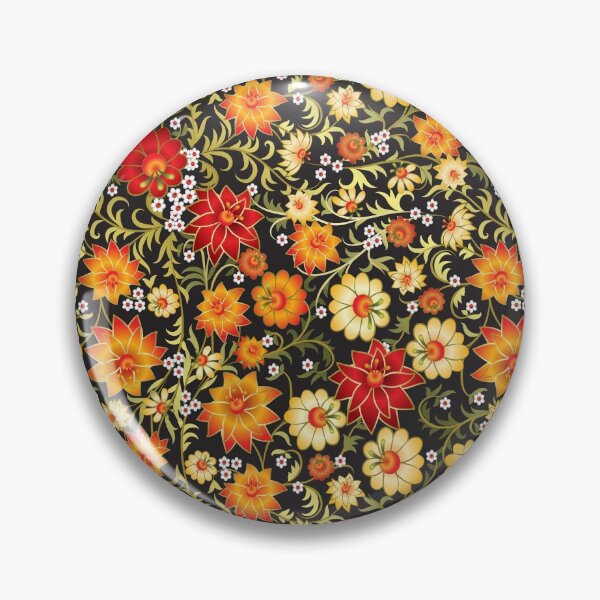 Item preview, Fall Colors Floral With Gold Highlights designed and sold by Jennifer Church.