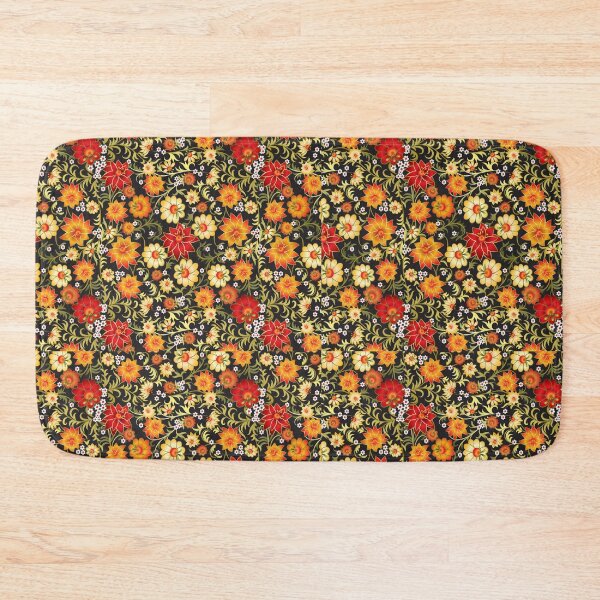 Item preview, Fall Colors Floral With Gold Highlights designed and sold by Jennifer Church.