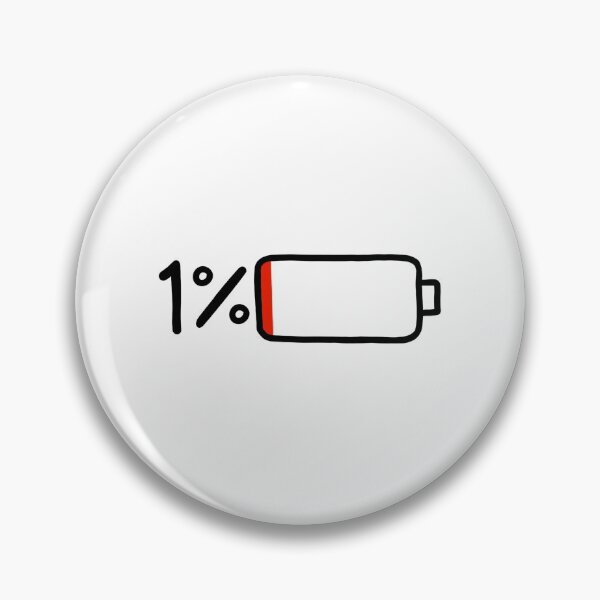 Item preview, Life at 1 percent battery  designed and sold by awkotaco17.