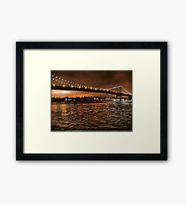 The Triborough and the Skyline Framed Print