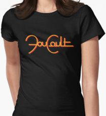Michel Foucault / Foghat (Monsters of Grok) Women's Fitted T-Shirt