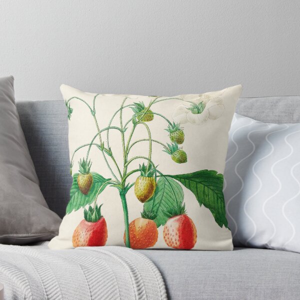 Item preview, Strawberries Vintage Botanical Illustration designed and sold by sky stephens.