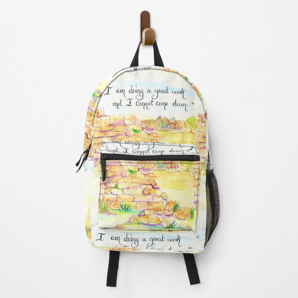 Item preview, Nehemiah 6:3 Stone Wall Falling designed and sold by MymzyRedHatter.
