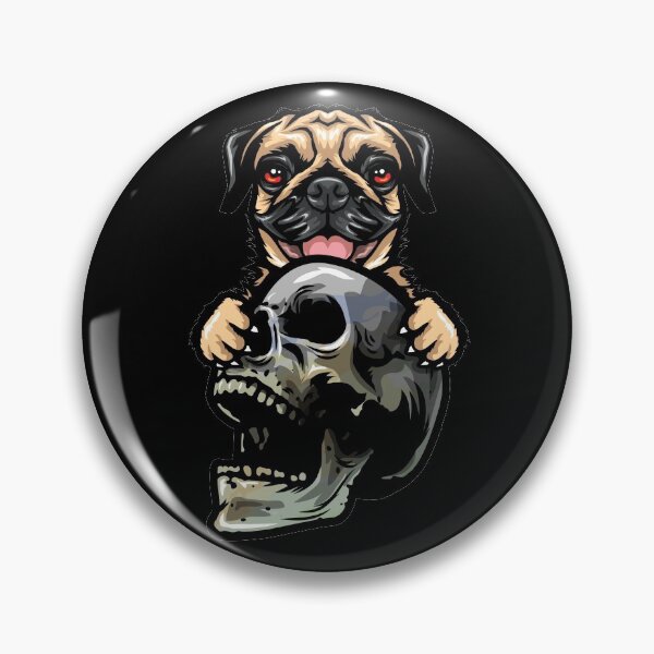 Item preview, Pug Skull designed and sold by IPRINT Clothing.