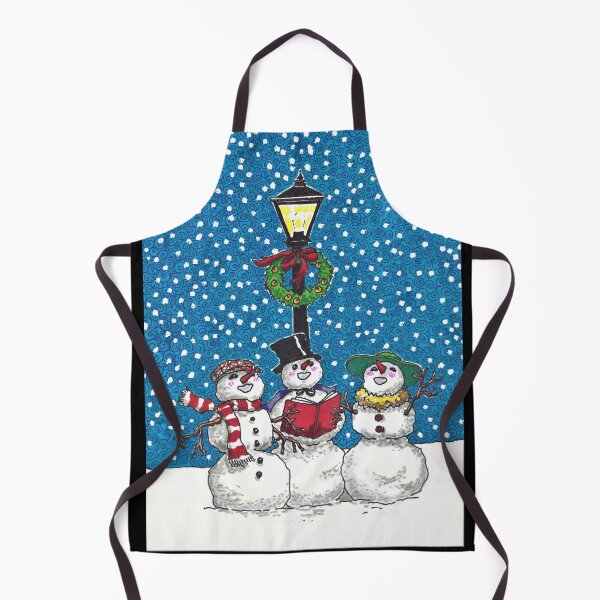 Item preview, Caroling Snowmen at Christmas designed and sold by KatydidKay.