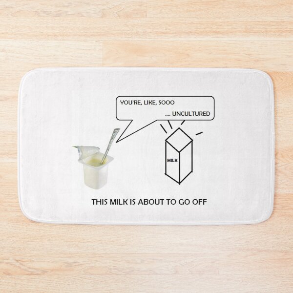 Item preview, Milk is uncultured designed and sold by PillowPuns.