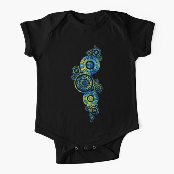 Authentic Aboriginal Art - Platypus Baby One-Piece for Sale by