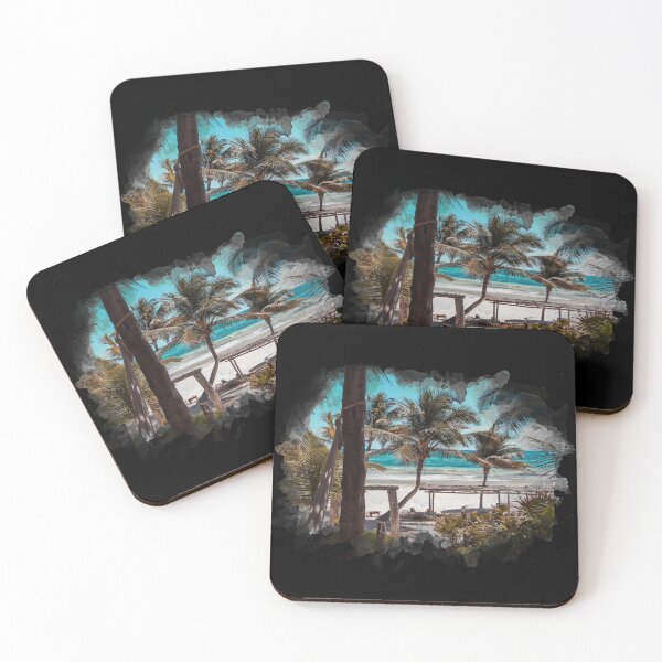Item preview, Tropical Beach Scene. Beautiful. designed and sold by shirtdan.