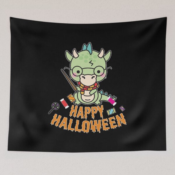 Item preview, Cute Halloween Harry Trick or Treat Dragon  designed and sold by RoguePixel.