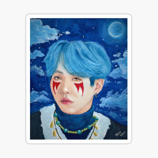 BTS Yoongi x Shin-ah from Akatsuki no Yona Sticker