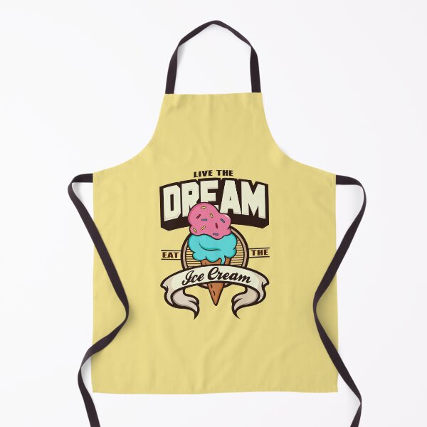 Item preview, Live The Dream Eat The Ice Cream designed and sold by DOGGY SEASON.