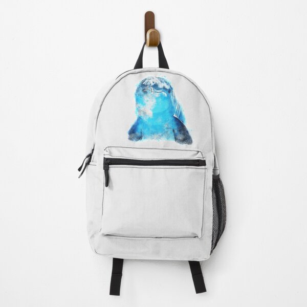 Item preview, Blue Playful Dolphin designed and sold by worldtrend.