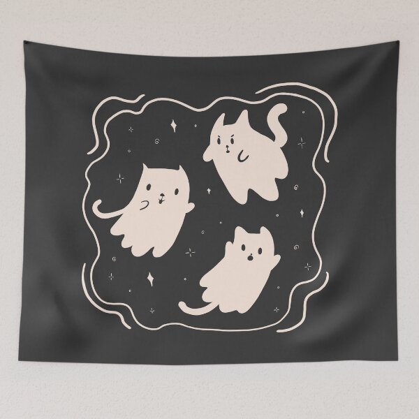 Artikelvorschau, Ghost Kitties entworfen und verkauft von thesadsquatch.
