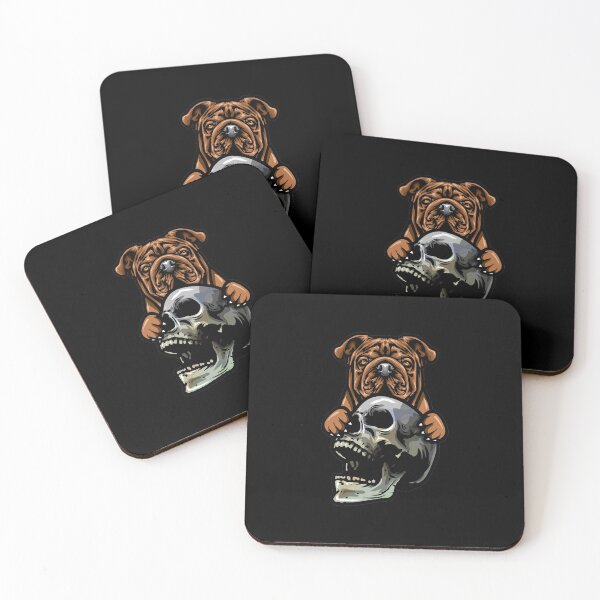 Item preview, Bulldog Skull designed and sold by IPRINT Clothing.