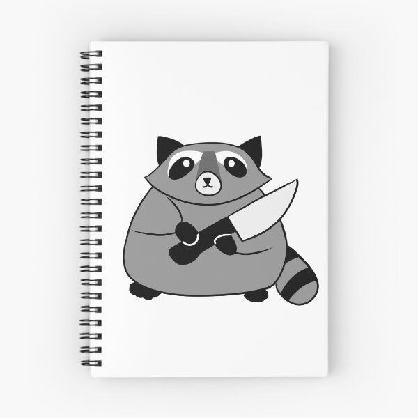 Item preview, Racoon with Knife  designed and sold by BrandyMari.