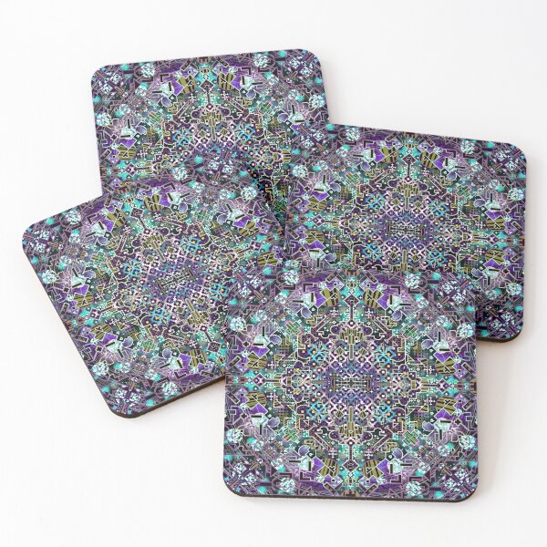 Item preview, Shipibo Psychedelic Ayahuasca Mandala designed and sold by 3rdEyeAwake.