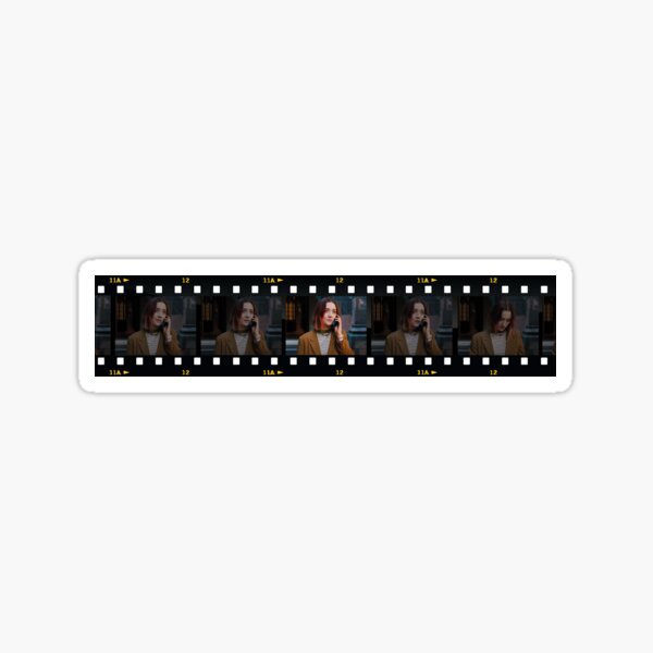 Lady Bird Film Reel Sticker