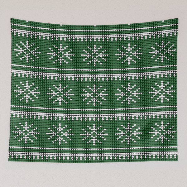 Item preview, Christmas knitting design, snow flake designed and sold by ondrejcreates.