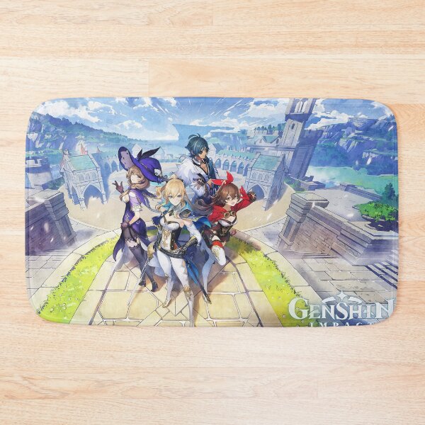 Item preview, Genshin Impact Main Characters designed and sold by Saikishop.
