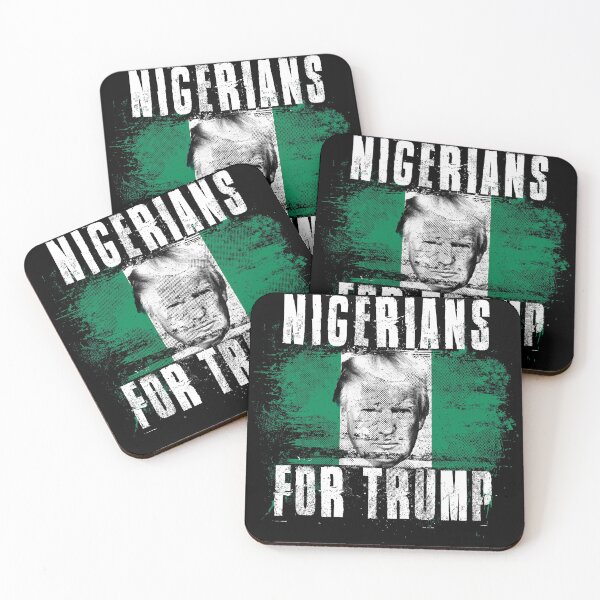 Item preview, Nigerians For Trump - Trump 2020 Patriotic Flag designed and sold by ockshirts.