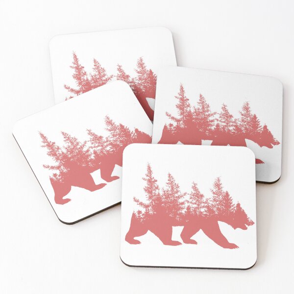 Item preview, Forest Bear Double Exposure designed and sold by DarkHumorstore.