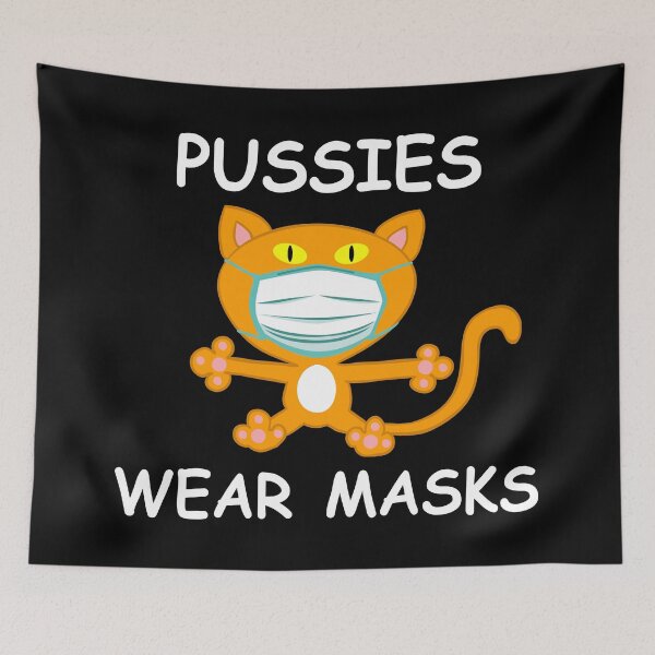 Item preview, Covid Mask Pussy Cat  designed and sold by tonyhollywood.