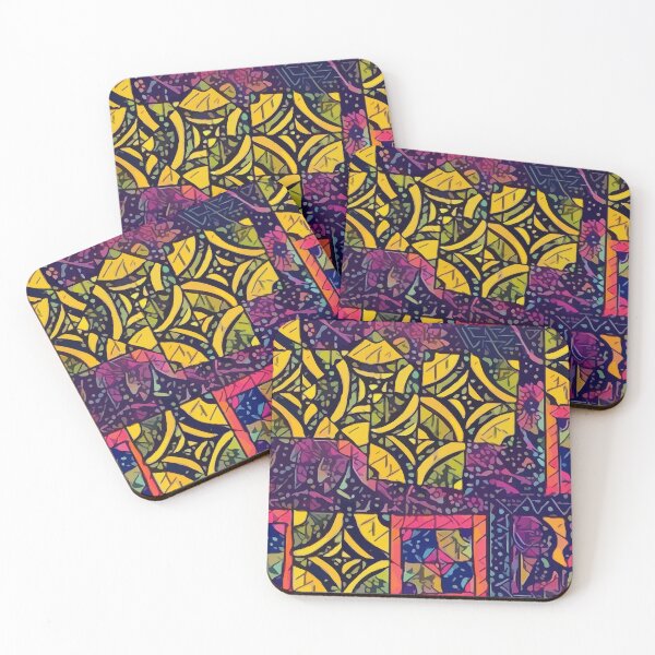 Item preview, Blooming Squares designed and sold by Imaginesium.