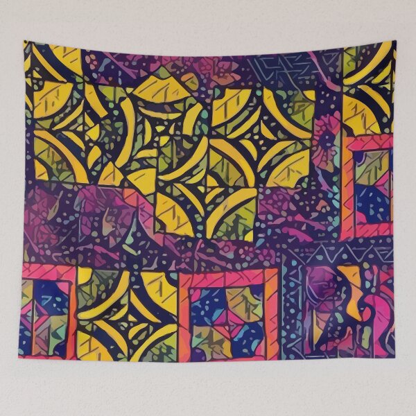 Item preview, Blooming Squares designed and sold by Imaginesium.