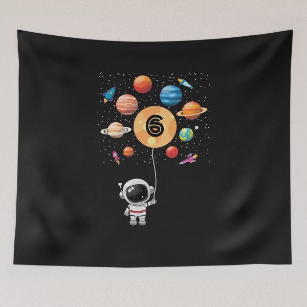 Item preview, 6 Years Old Birthday Boy Girl Gifts Astronaut 6th Birthday designed and sold by CreativeGift.