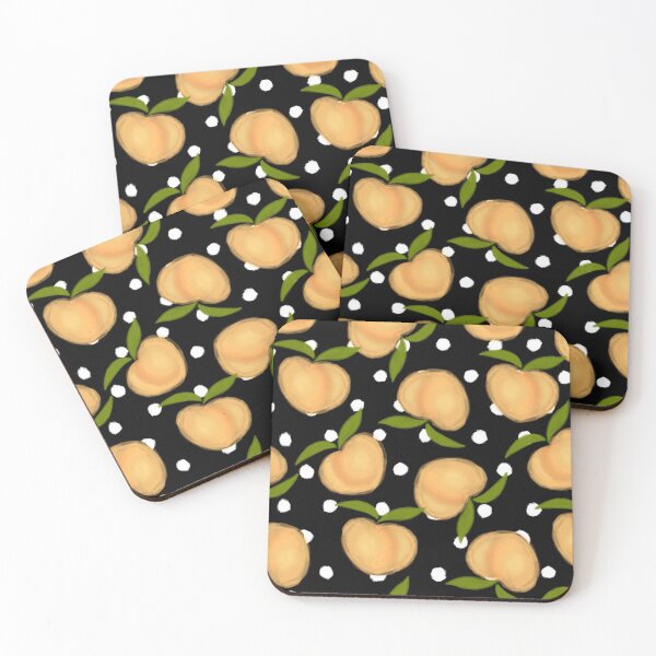 Item preview, Peachy Peachy (black) designed and sold by Jos J.